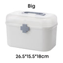 Botiquín de primeros auxilios para el hogar, organizador de medicamentos, organización de almacenamiento en el hogar, caja de medicamentos, contenedor de medicamentos, organizador conveniente