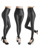 YSDNCHI Sexy Legging Punk Schwarze Röhrenhose Mode Hohe Taille Stretch Push Up Leggins
