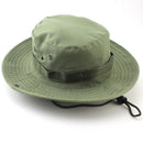 Gorra táctica de camuflaje militar Boonie sombrero de cubo gorras militares Camo hombres deportes al aire libre sol cubo gorra pesca senderismo caza sombreros