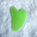 Guasha masaje cara Massag resina cera de abejas Gua Sha imitación Jade tablero acupuntura cuidado de los ojos SPA masajeador herramienta masaje rostro