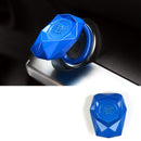 Car Engine Start Stop Switch Button Cover Decorative Auto Accessories Push Button Sticky Cover Car Interior 2021 2022