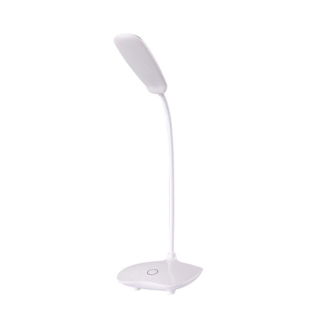 Lámpara de mesa LED USB recargable regulable escritorio luz de lectura plegable interruptor táctil giratorio estudio trabajo dormitorio lámparas de mesa