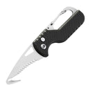 Portable Multifunctional Express Parcel Knife, Keychain, Serrated Hook, Carry-on Unpacking, Emergency Survival Tool Box Opener