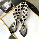 2022 Summer Luxury Brand Silk Scarf Square Women Shawls And Wraps Fashion Office Small Hair Neck Hijabs Foulard Scarves 70*70cm