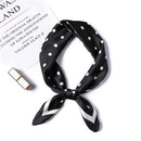 2022 Summer Luxury Brand Silk Scarf Square Women Shawls And Wraps Fashion Office Small Hair Neck Hijabs Foulard Scarves 70*70cm