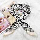 2022 Summer Luxury Brand Silk Scarf Square Women Shawls And Wraps Fashion Office Small Hair Neck Hijabs Foulard Scarves 70*70cm