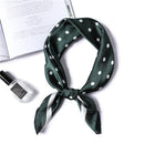 2022 Summer Luxury Brand Silk Scarf Square Women Shawls And Wraps Fashion Office Small Hair Neck Hijabs Foulard Scarves 70*70cm