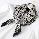 2022 Summer Luxury Brand Silk Scarf Square Women Shawls And Wraps Fashion Office Small Hair Neck Hijabs Foulard Scarves 70*70cm