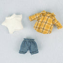 Ropa de muñeca Bjd de 6 pulgadas para muñecas, juguetes de 16cm, vestido de boda, ropa de temporada Primavera Verano Otoño Invierno, traje de pieles para niñas de 15cm