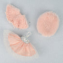 Ropa de muñeca Bjd de 6 pulgadas para muñecas, juguetes de 16cm, vestido de boda, ropa de temporada Primavera Verano Otoño Invierno, traje de pieles para niñas de 15cm