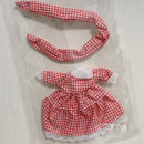 Ropa de muñeca Bjd de 6 pulgadas para muñecas, juguetes de 16cm, vestido de boda, ropa de temporada Primavera Verano Otoño Invierno, traje de pieles para niñas de 15cm