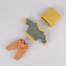 Ropa de muñeca Bjd de 6 pulgadas para muñecas, juguetes de 16cm, vestido de boda, ropa de temporada Primavera Verano Otoño Invierno, traje de pieles para niñas de 15cm