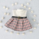 Ropa de muñeca Bjd de 6 pulgadas para muñecas, juguetes de 16cm, vestido de boda, ropa de temporada Primavera Verano Otoño Invierno, traje de pieles para niñas de 15cm