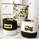 Kids Toy Clothing Storage Bucket Folding Laundry Basket Storage Barrel Dirty Laundry Organizer Holder Barrel Panier De Rangement