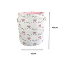 Kids Toy Clothing Storage Bucket Folding Laundry Basket Storage Barrel Dirty Laundry Organizer Holder Barrel Panier De Rangement