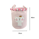 Kids Toy Clothing Storage Bucket Folding Laundry Basket Storage Barrel Dirty Laundry Organizer Holder Barrel Panier De Rangement