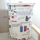 Kids Toy Clothing Storage Bucket Folding Laundry Basket Storage Barrel Dirty Laundry Organizer Holder Barrel Panier De Rangement