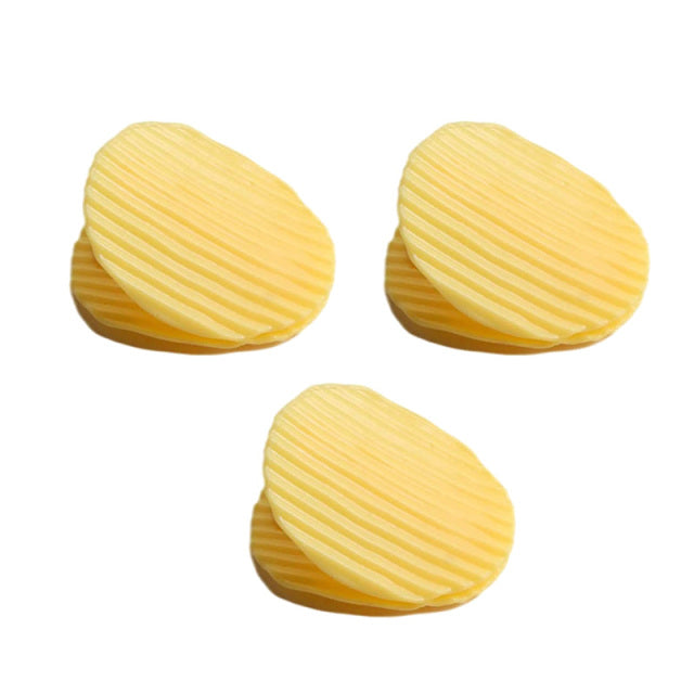 3Pcs Cute Chip Clips Snack Fresh Food Storage Bag Clip Kitchen Bread Packaging Sealer School Paper Document Sealing Clamp