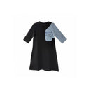 Niños niños niñas primavera verano algodón jersey denim familia vestido a juego tops 12M a 14 años bebé adolescente niños ropa TB1156