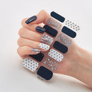 Four Sorts of Nail Stickers Fashion Nail Wraps Self Adhesive Manicure Decoracion Nail Strips Nail Sticker Set Nail Art