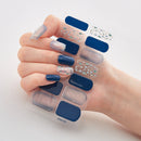 Four Sorts of Nail Stickers Fashion Nail Wraps Self Adhesive Manicure Decoracion Nail Strips Nail Sticker Set Nail Art