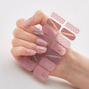 Four Sorts of Nail Stickers Fashion Nail Wraps Self Adhesive Manicure Decoracion Nail Strips Nail Sticker Set Nail Art