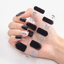 Four Sorts of Nail Stickers Fashion Nail Wraps Self Adhesive Manicure Decoracion Nail Strips Nail Sticker Set Nail Art
