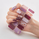 Four Sorts of Nail Stickers Fashion Nail Wraps Self Adhesive Manicure Decoracion Nail Strips Nail Sticker Set Nail Art