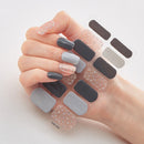 Four Sorts of Nail Stickers Fashion Nail Wraps Self Adhesive Manicure Decoracion Nail Strips Nail Sticker Set Nail Art