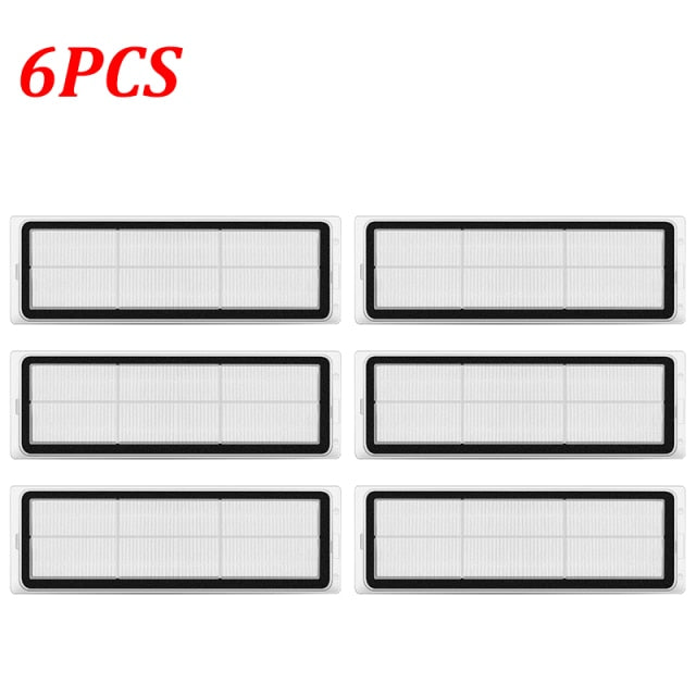 Hauptseiten-Bürstenwischtuch HEPA-Filter für Xiaomi 1C 1T STYTJ01ZHM SKV4093GL Roboter-Staubsauger Ersatzteile Zubehör