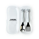 Tableware Cartoon Kids Spoon and Fork Set Dessert Spoon for Children Fork Baby Gadgets Feedkid Children&