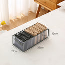 Fordable Jeans Storage Box Separation Clothes Underwear Pants Compartment Storage Closet Drawer Wardrobe Divider Home Organizer