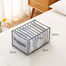 Fordable Jeans Storage Box Separation Clothes Underwear Pants Compartment Storage Closet Drawer Wardrobe Divider Home Organizer