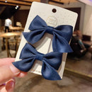 ¡Novedad de 2022! Accesorios para el cabello con lazo para niñas pequeñas, Clips rojos de red para niñas de verano, horquillas para bebés, pinzas para el cabello para niños, regalos