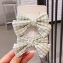 ¡Novedad de 2022! Accesorios para el cabello con lazo para niñas pequeñas, Clips rojos de red para niñas de verano, horquillas para bebés, pinzas para el cabello para niños, regalos