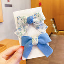 ¡Novedad de 2022! Accesorios para el cabello con lazo para niñas pequeñas, Clips rojos de red para niñas de verano, horquillas para bebés, pinzas para el cabello para niños, regalos