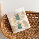 ¡Novedad de 2022! Accesorios para el cabello con lazo para niñas pequeñas, Clips rojos de red para niñas de verano, horquillas para bebés, pinzas para el cabello para niños, regalos