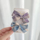 ¡Novedad de 2022! Accesorios para el cabello con lazo para niñas pequeñas, Clips rojos de red para niñas de verano, horquillas para bebés, pinzas para el cabello para niños, regalos