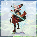 Genshin Impact Action Figures Acrylic Stand Model Genshin Raiden Shogun Kokomi DIY Desk Decor Standing Sign Collection Ornament