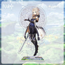 Genshin Impact Action Figures Acrylic Stand Model Genshin Raiden Shogun Kokomi DIY Desk Decor Standing Sign Collection Ornament