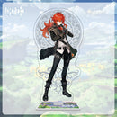 Genshin Impact Action Figures Acrylic Stand Model Genshin Raiden Shogun Kokomi DIY Desk Decor Standing Sign Collection Ornament