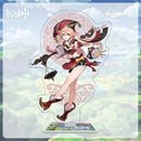 Genshin Impact Action Figures Acrylic Stand Model Genshin Raiden Shogun Kokomi DIY Desk Decor Standing Sign Collection Ornament