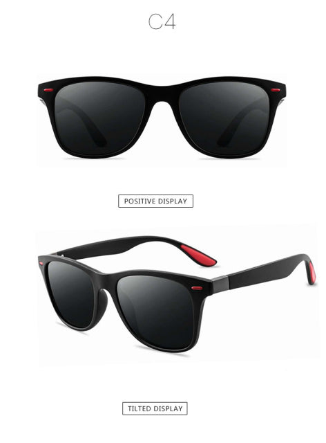MUSELIFE Brand Design Polarized Sunglasses Men Women  Driver Shades Male Vintage Sun Glasses Men Spuare Mirror Summer UV400