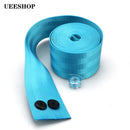Auto 3.6 Meters Universal Strengthen Seat Belt Webbing Fabric Racing Car Modified Seat Safety Belts Harness Straps Standard A++
