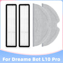 Xiaomi Dreame Bot L10 Pro D9 TROUVER LDS Finder Robot Vacuum Cleaner Parts Main Side Brush Hepa Filter Mop Cloths Replacement