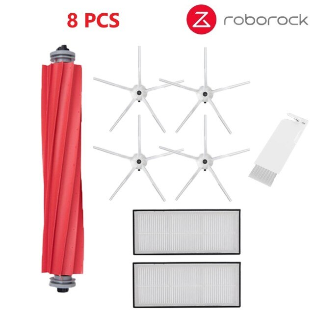 Roborock S7 S70 S7Max T7S T7S Plus cepillo principal filtro Hepa mopa almohadilla repuestos aspiradora Accesorios