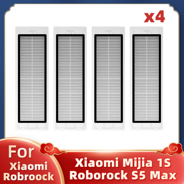 Xiaomi Mijia 1 / 1S SDJQR01RR SDJQR02RR SDJQR03RR Roborock S5 Max S6 MaxV Ersatzteile Hauptseitenbürste Hepa-Filterbürstenabdeckung