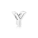 Btuamb Simple 26 letras cuentas combinación creativa adecuada para DIY marca pulsera joyería encanto europeo