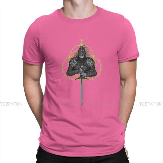Elden Ring Action RPG Game TShirt for Men Gaming Ashen Humor Summer Tee T Shirt Novelty Trendy Loose