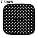 Air Fryer Liner Air Fryer Mat Food Grade Non-Stick Silicone Fryer Basket for 7.5~9-Inch Air Fryers Steamers Air Fryer Paper